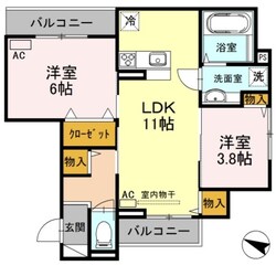 Audreyの物件間取画像